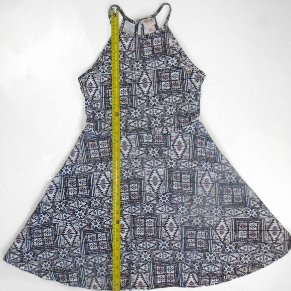 Mossimo Tribal Print Halter Racerback Dress Medium - Picture 3 of 7